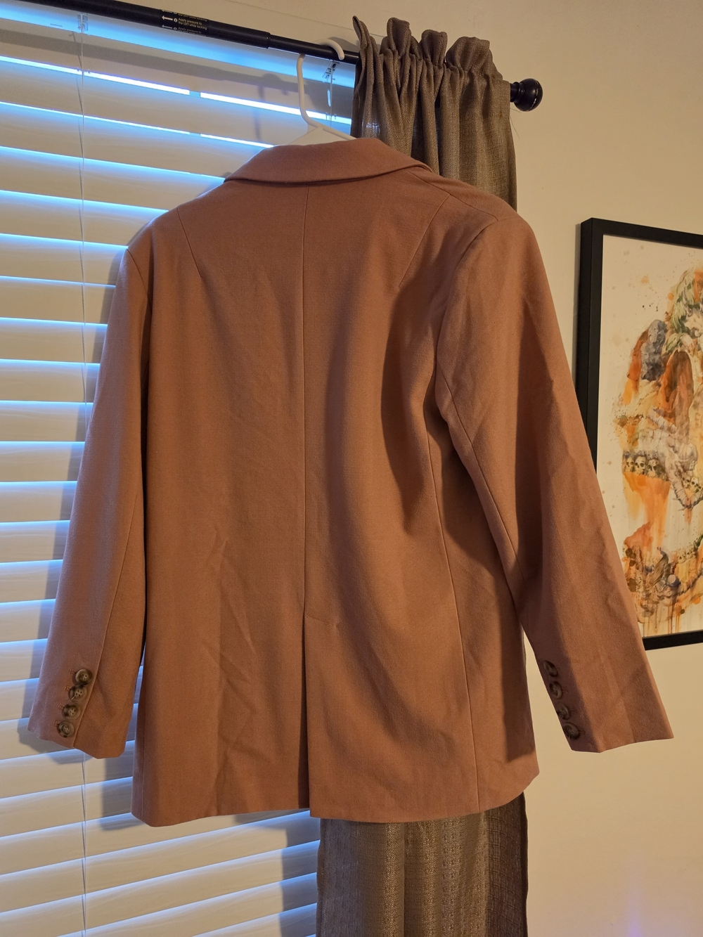 Love Bonito Women's Dusty Rose Blazer Jacket - Picture 5 of 7